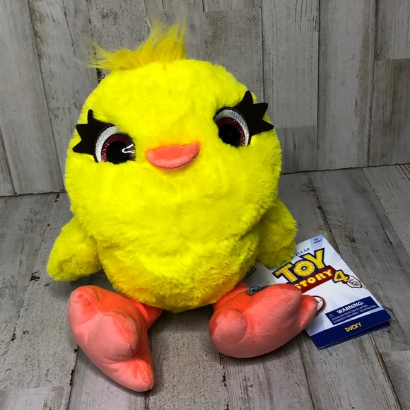 Disney Other - Talking Plush Pixar Toy Story 4 DUCKY Disney 10”